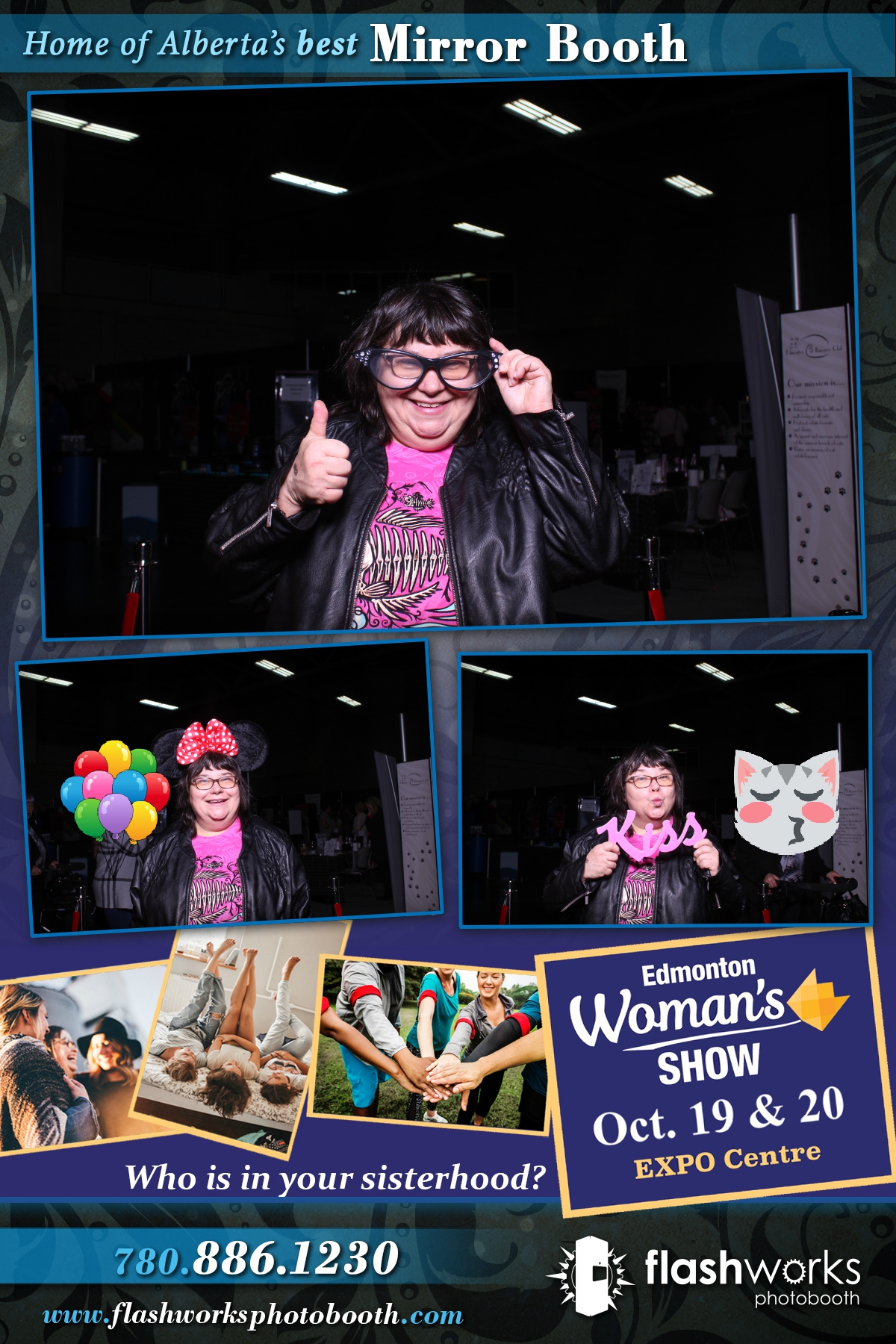 Fall Edmonton Woman's Show | View more photos from the event at gallery.flashworksphotobooth.com/u/FlashworksPhotoboothInc/Fall-Edmonton-Womans-Show-0